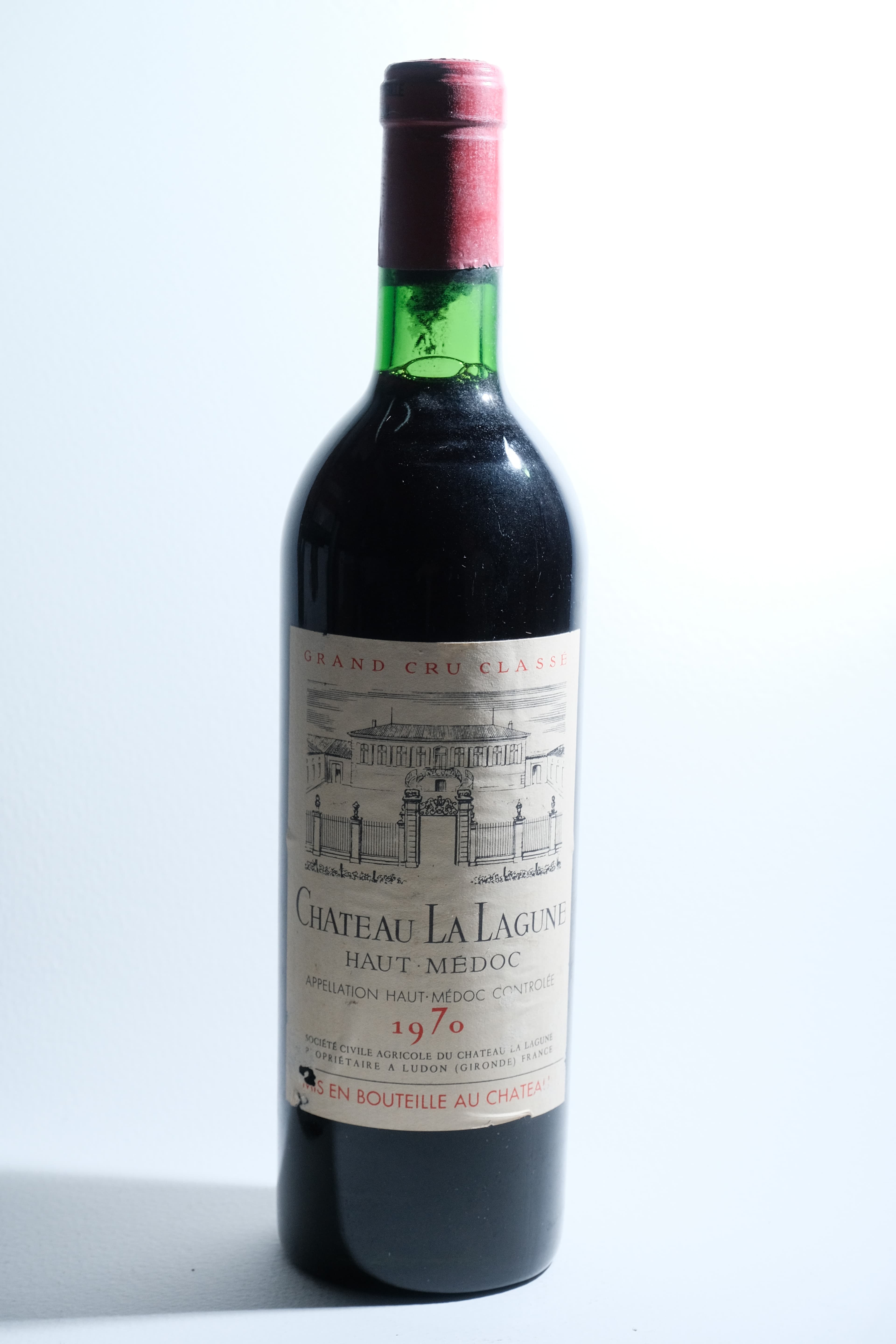 4 bottles Château La Lagune 1970 - Image 1
